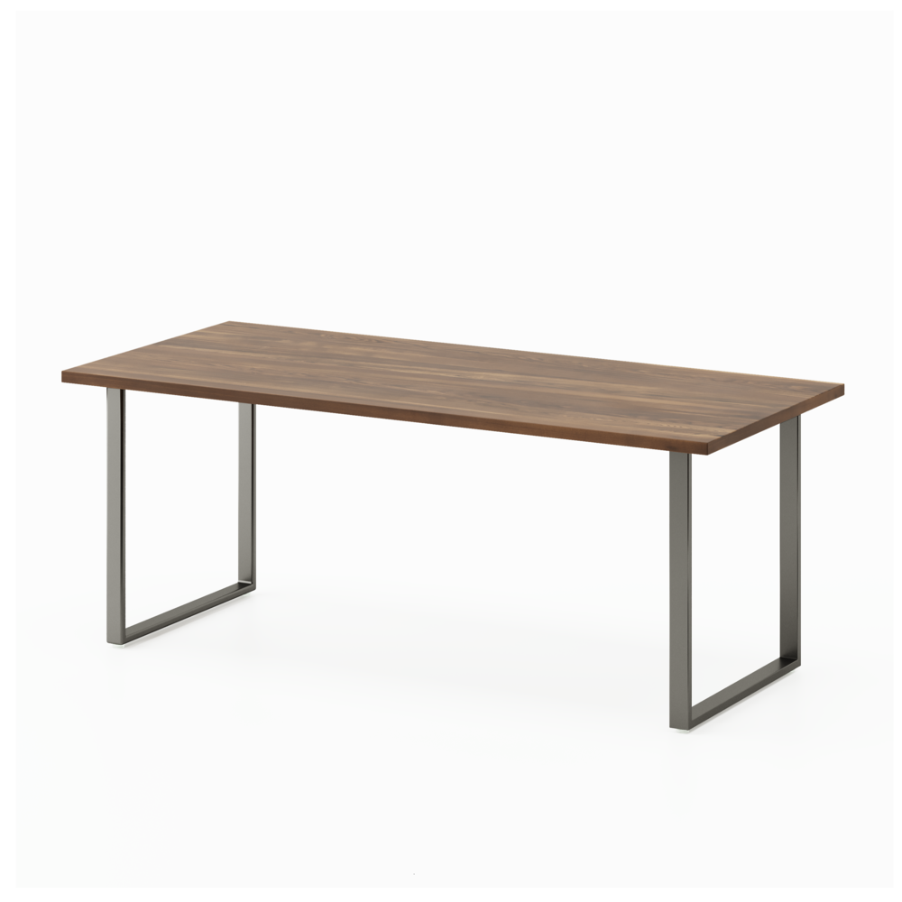 SQUARE DINING TABLE GLAY