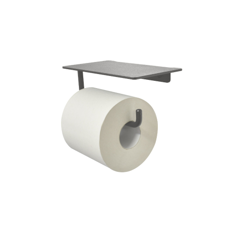 ヨーク 棚付きペーパーホルダー　GRAY　