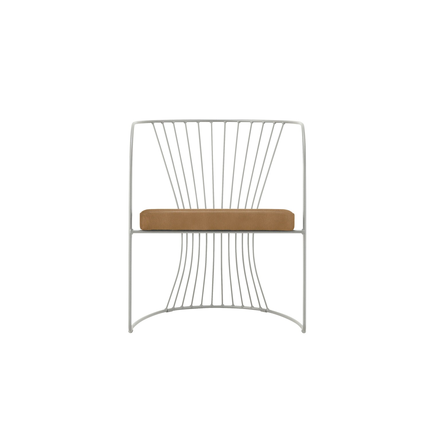 フレームカラー：サンドシルバー<br />
張地：牛革 Rin Fushizome 108（Bランク）