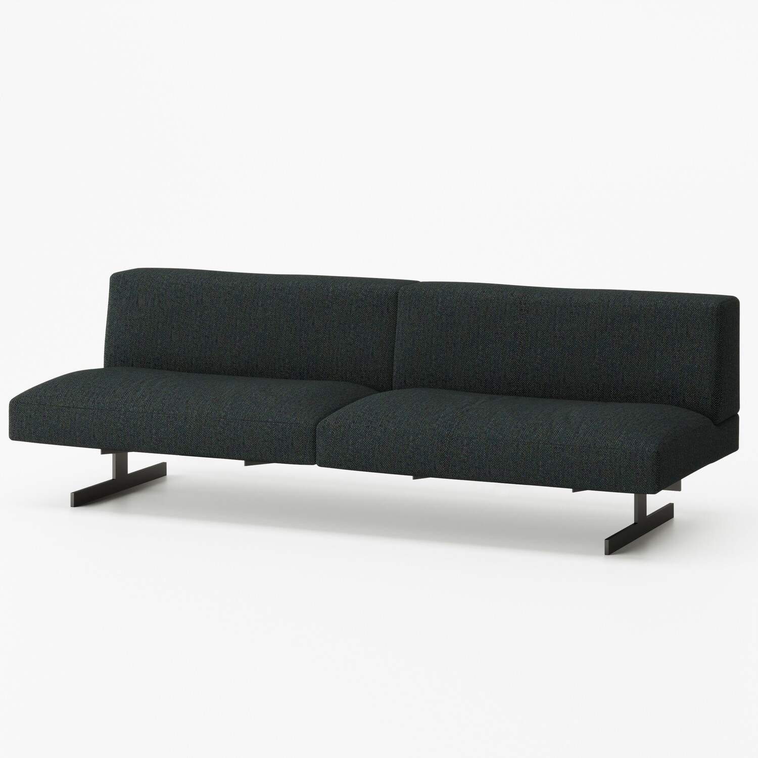 BAN 3P SOFA <br />
W2100<br />
フレームカラー：クリア<br />
張地：TR2004 トラッド2004（Aランク）