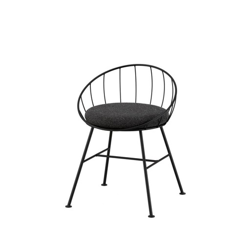 Hoopチェア BLACK | SUGIYAMA | Japanese Minimalist Solid Iron Furniture