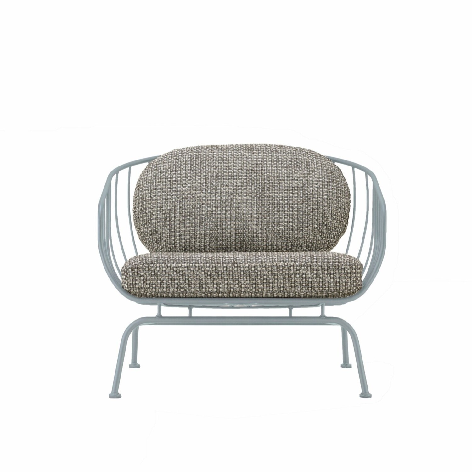 フレームカラー：サンドブルーグレー<br />
張地：HaGRG ハウゼングレージュ （AAランク）