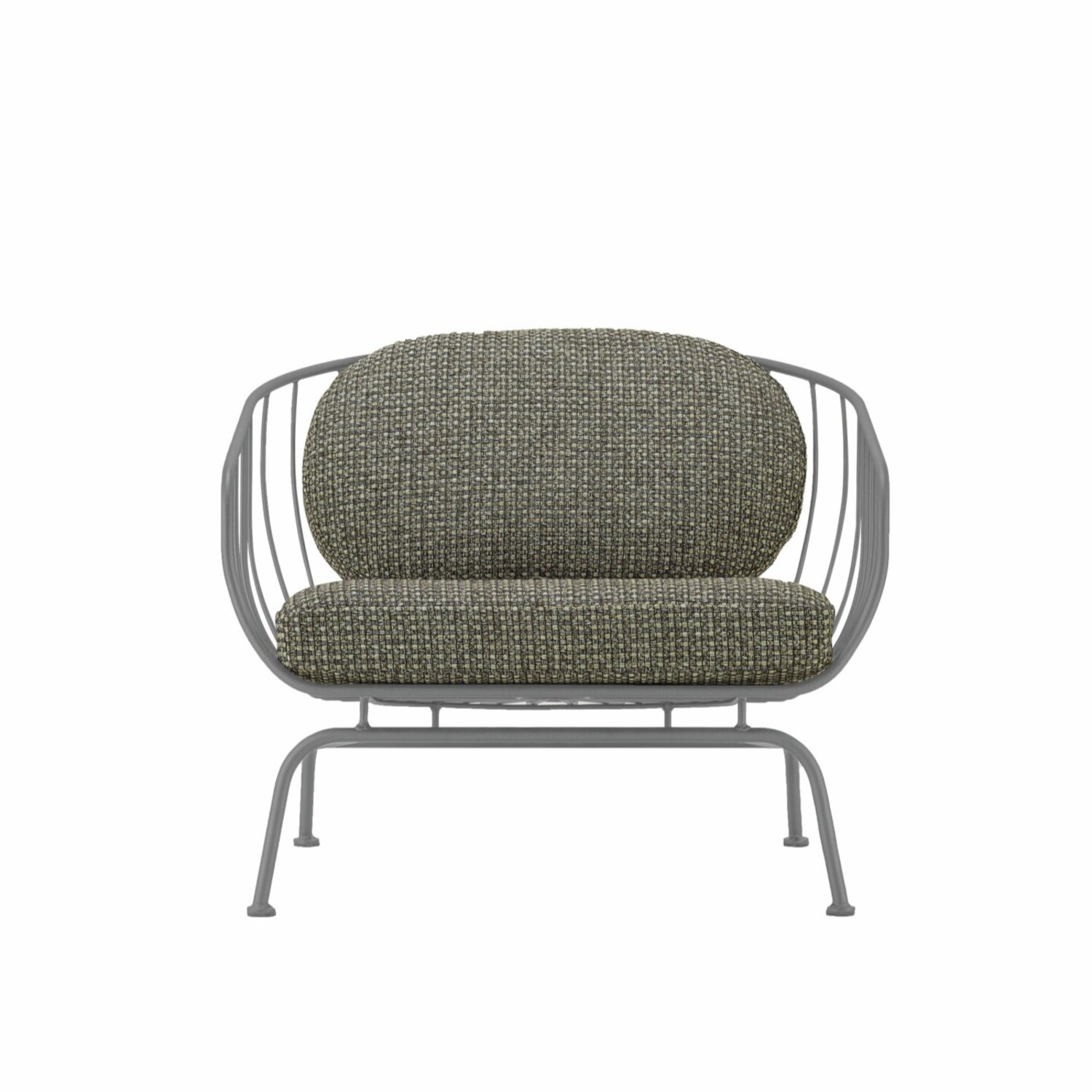 フレームカラー：サンドダークグレー<br />
張地：HaG ハウゼングリーン （AAランク）