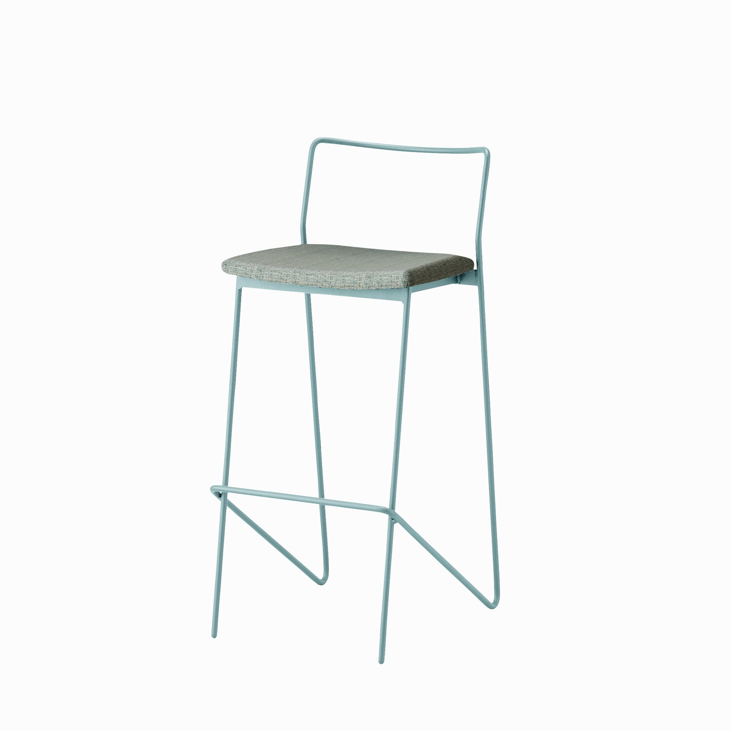 座面高：730mm<br />
フレームカラー：サンドブルーグレー<br />
張地：ニトラAC UP5535（AAランク）