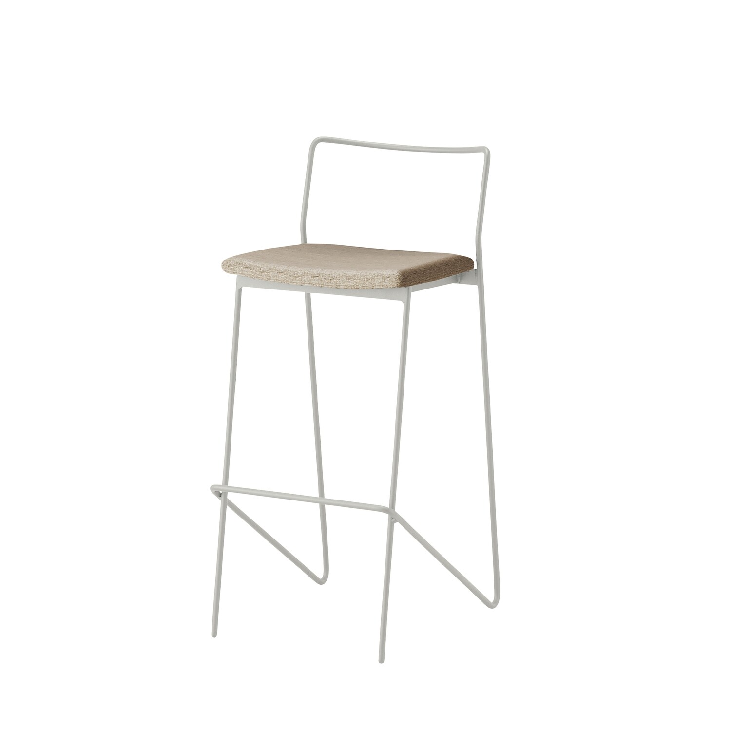 座面高：730mm<br />
フレームカラー：サンドシルバー<br />
張地：ニトラAC UP5574（AAランク）