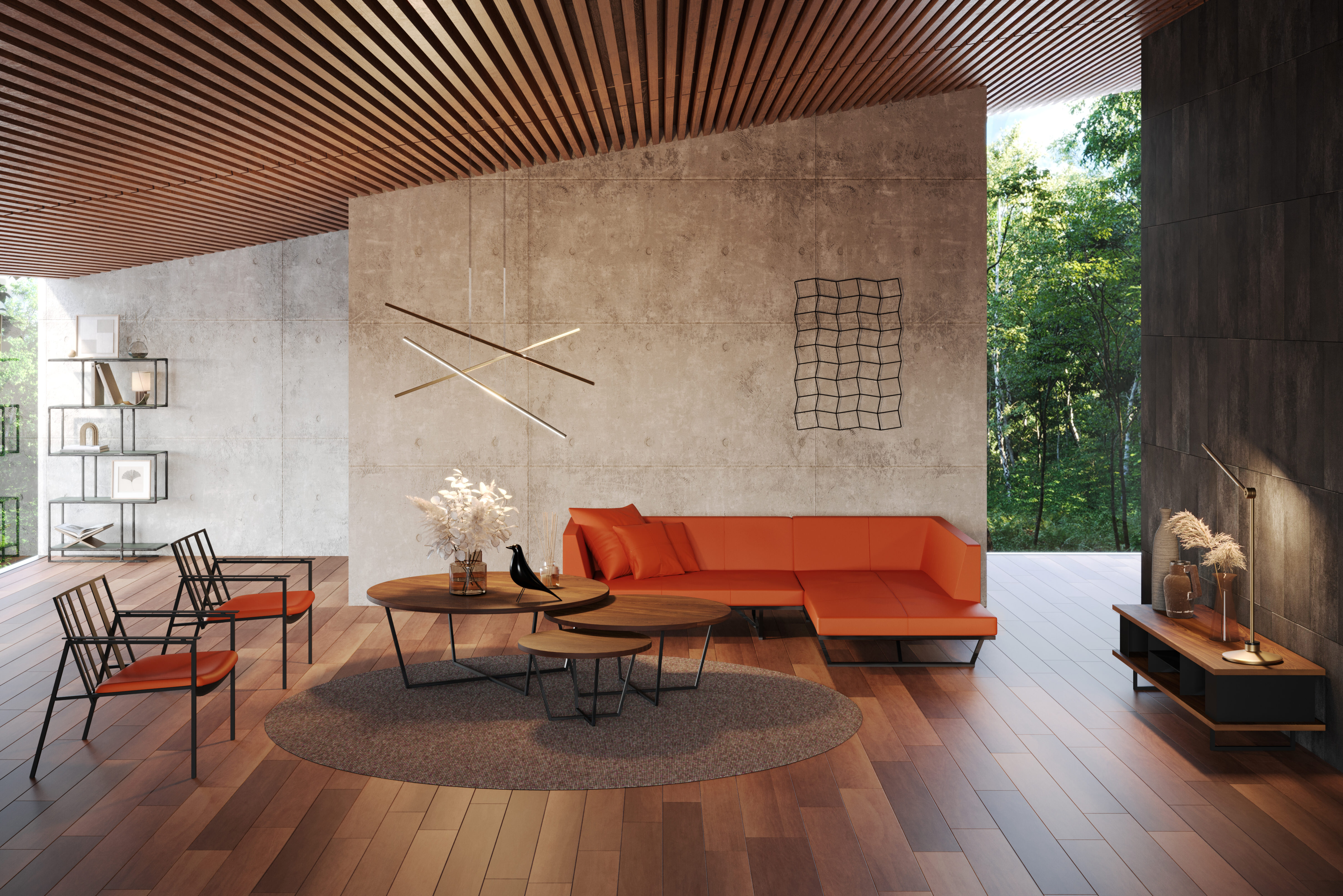 FLAT SOFA ワンアーム+カウチL